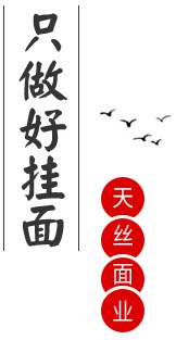 只做好掛面